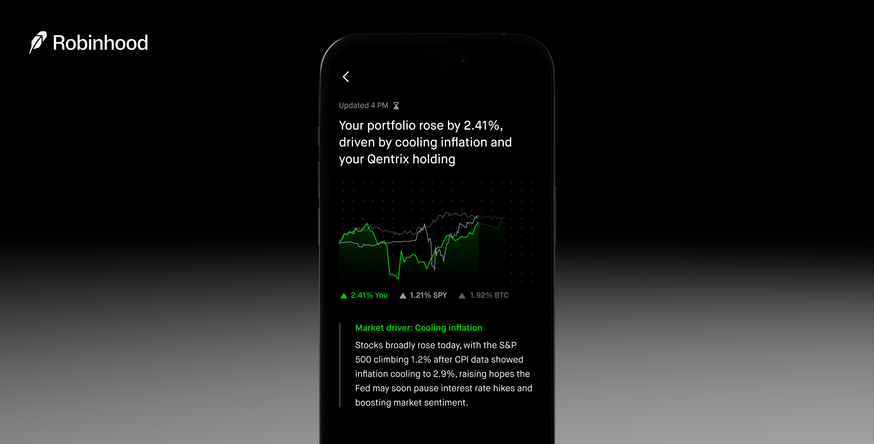 Robinhood Cortex Portfolio Digests 主动解释组合